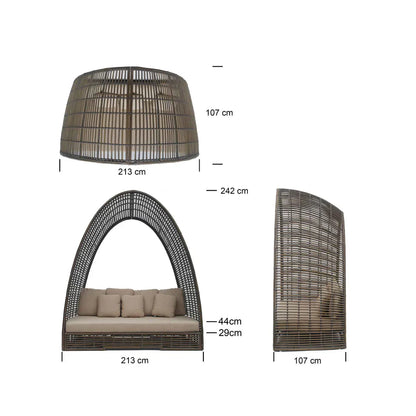 Ruby Daybed with Premium Cushion