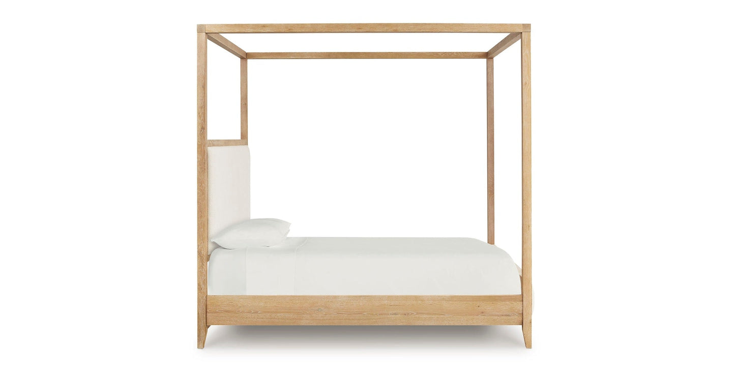 Courtland Upholstered Canopy Bed
