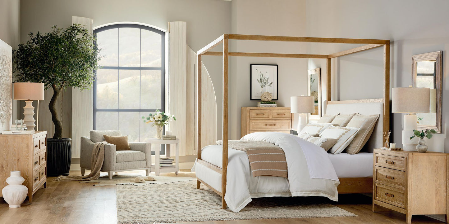 Courtland Upholstered Canopy Bed