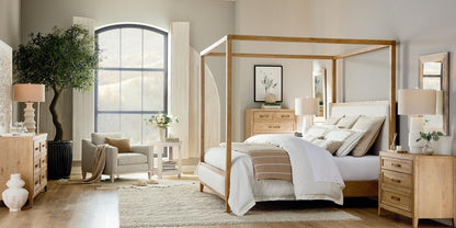 Courtland Upholstered Canopy Bed