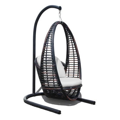 Heri Hanging Swing Chair with Frame and Premium Cushions