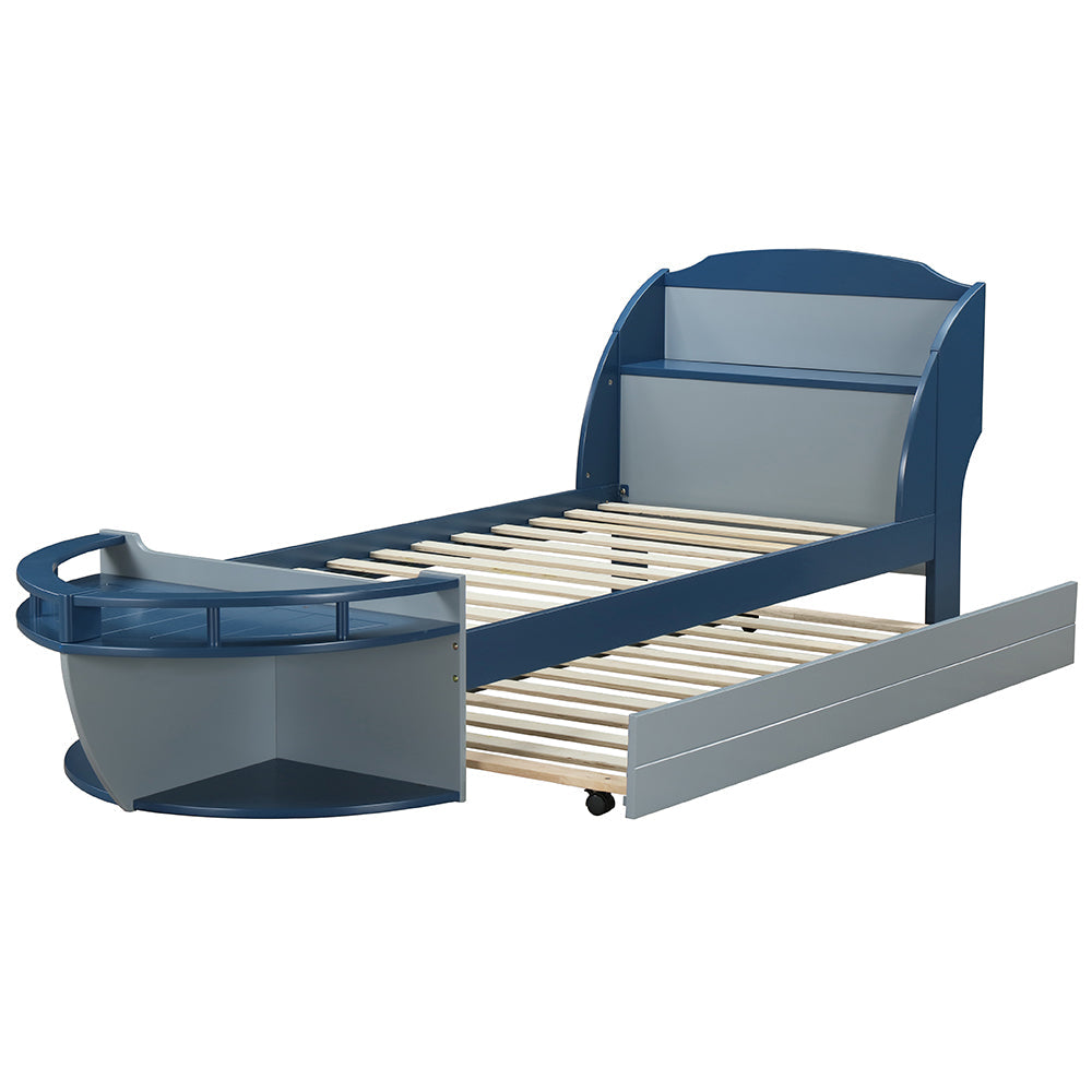 Neptune II Twin Bed with Trundle