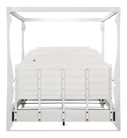 Madeline Bungalow King Bed - White