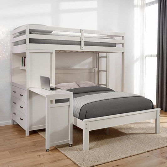 Aludra Loft Bunk Bed - Twin/Full