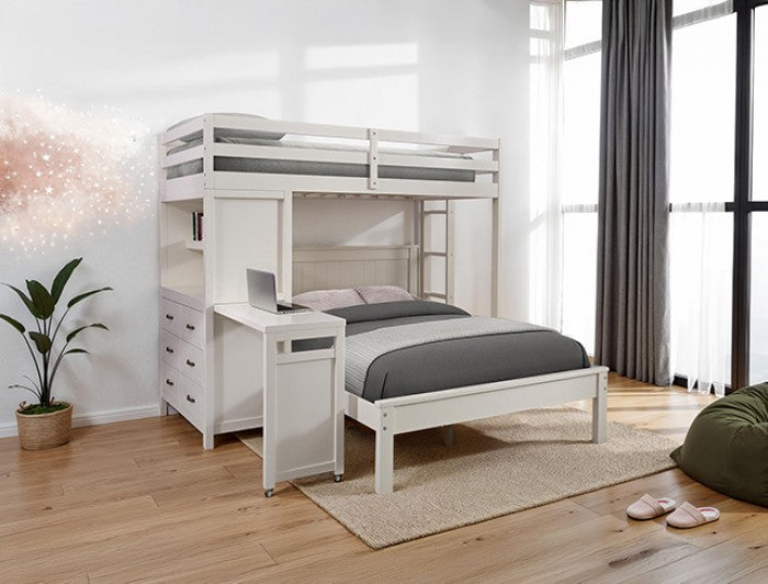 Aludra Loft Bunk Bed - Twin/Full