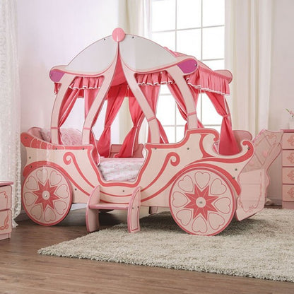 Arianna Princess Carriage Twin Bed | CM7630-BED