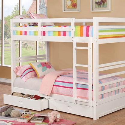 California Bunk Bed Twin/Twin - White