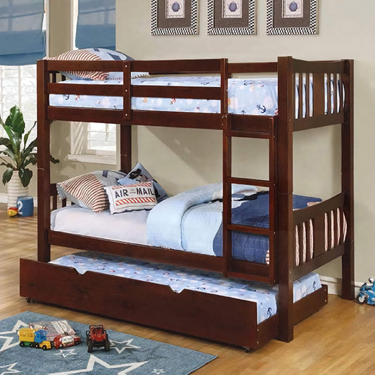 Cameron Bunk Bed - Dark Walnut
