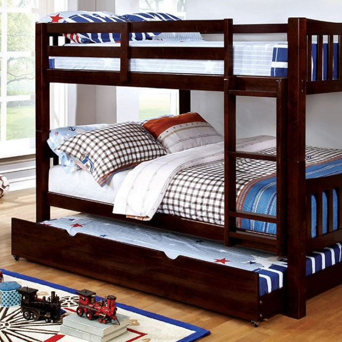 Cameron Bunk Bed - Dark Walnut