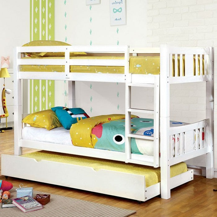 Cameron Bunk Bed - White