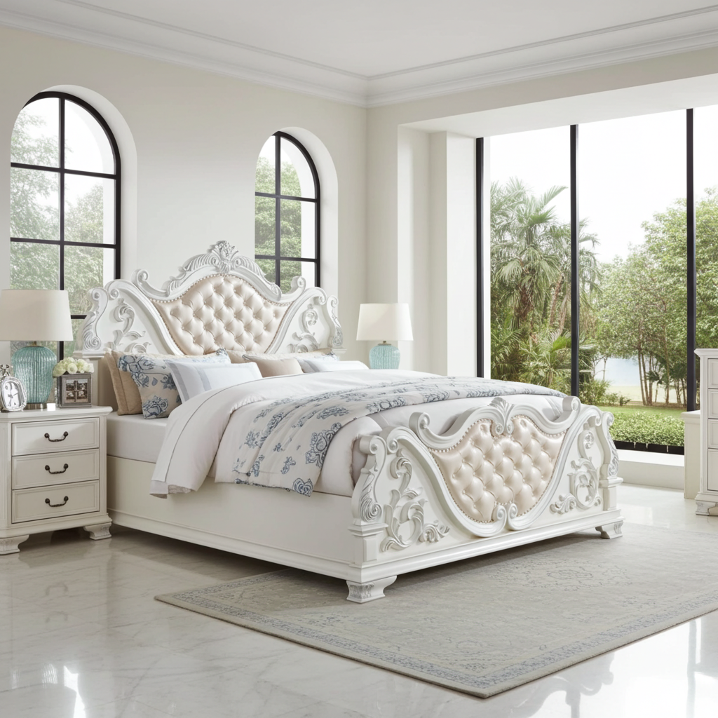 Esparanza Bedroom Set - Pearl White