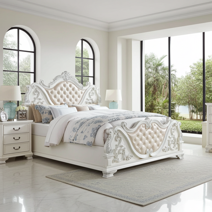 Esparanza Bedroom Set - Pearl White