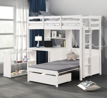 Mateo Twin/Twin Loft Bunk Bed
