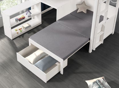 Mateo Twin/Twin Loft Bunk Bed