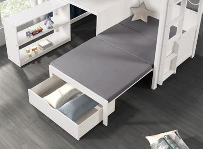 Mateo Twin/Twin Loft Bunk Bed
