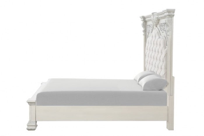 Promenade Bedroom Set - Wire Brushed White