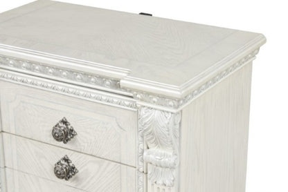 Promenade Night Stand - Wire Brushed White