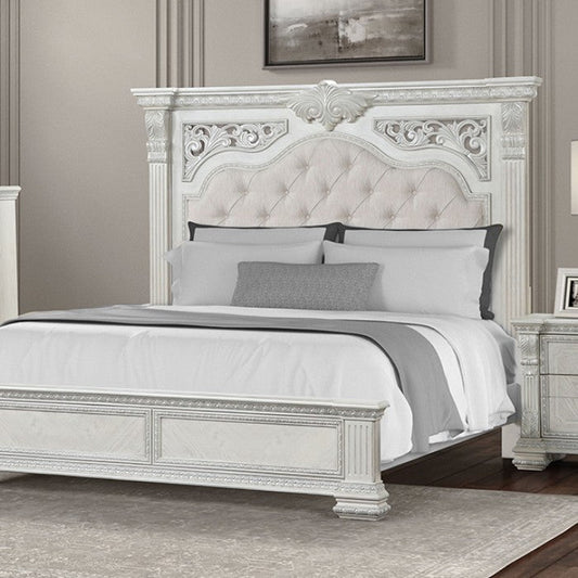 Promenade Bedroom Set - Wire Brushed White