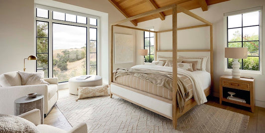 Courtland Upholstered Canopy Bed