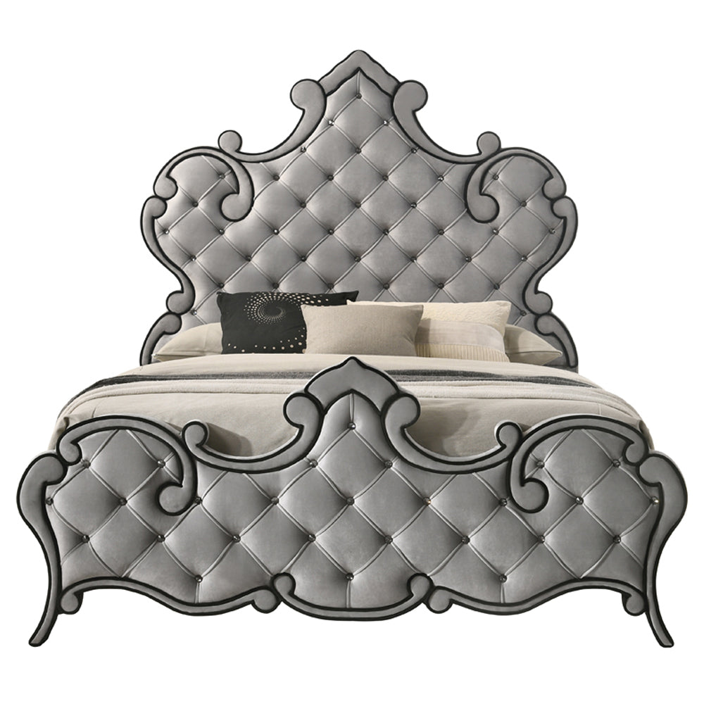 Deluxe Perine Queen Bed by ACME