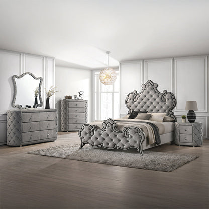 Deluxe Perine Queen Bed by ACME