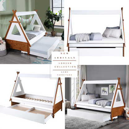 Loreen Twin Canopy Bed