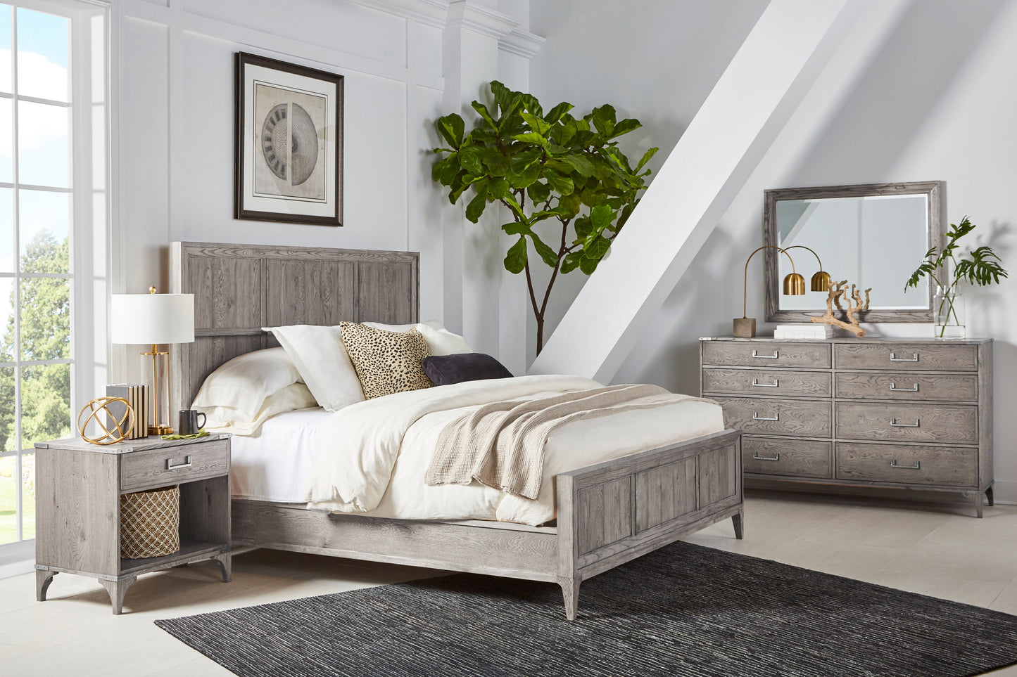 Sojourn King Panel Bed