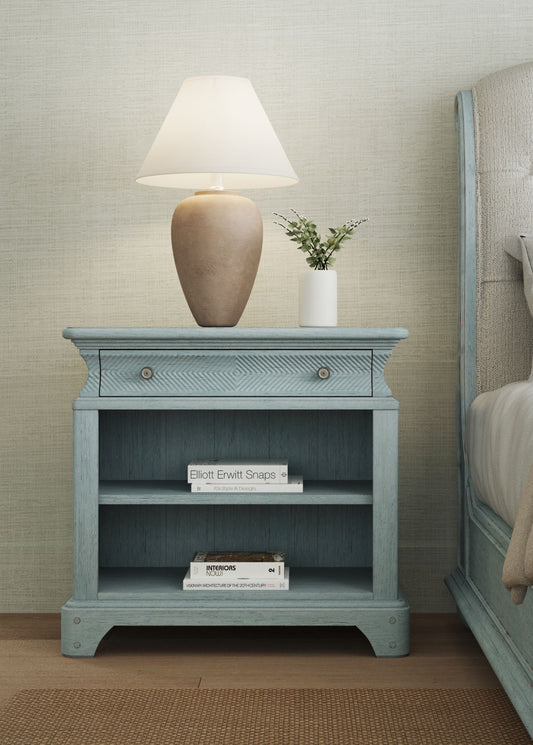 Summer Creek Nightstand – Shutter Blue