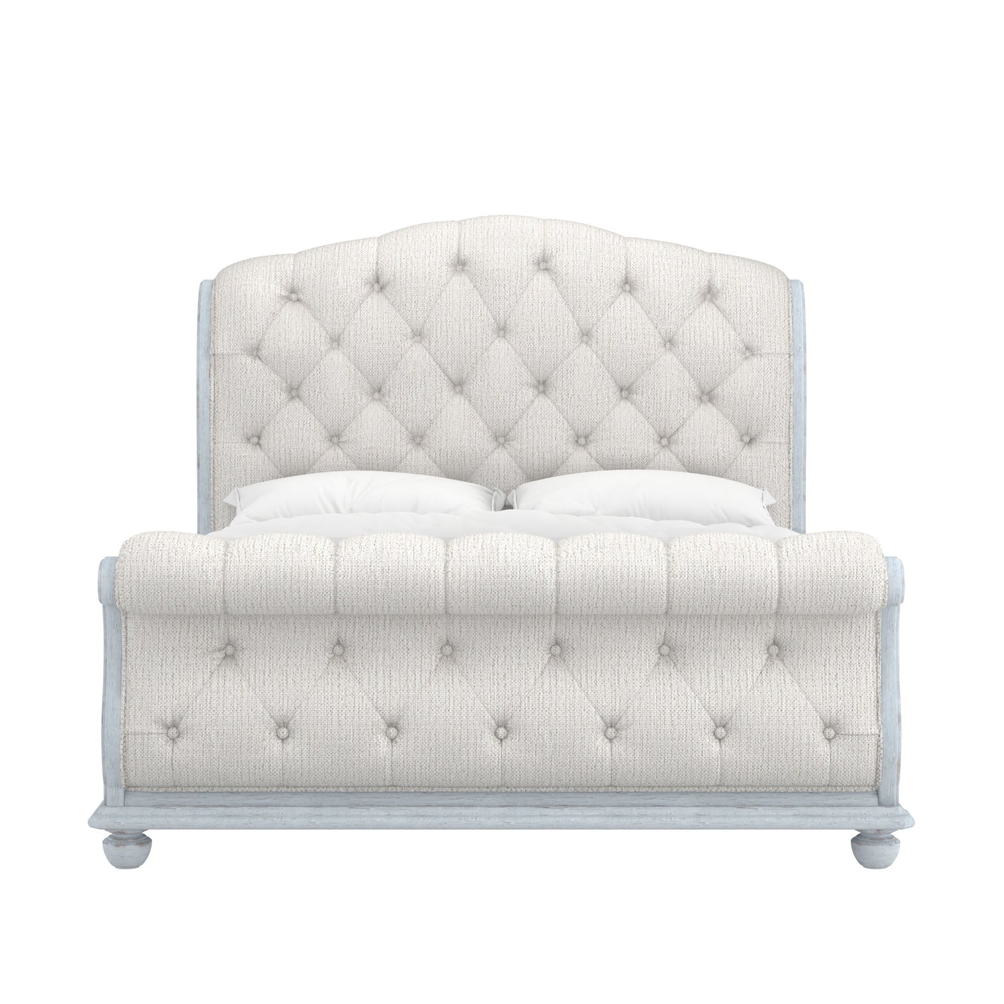 Summer Creek QN Uph Sleigh Bed