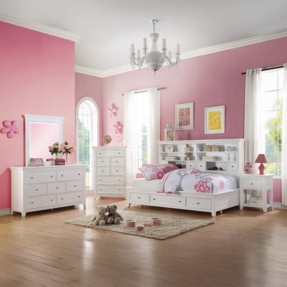 Lacey Daybed W/Storage (Twin or Full) White Finish