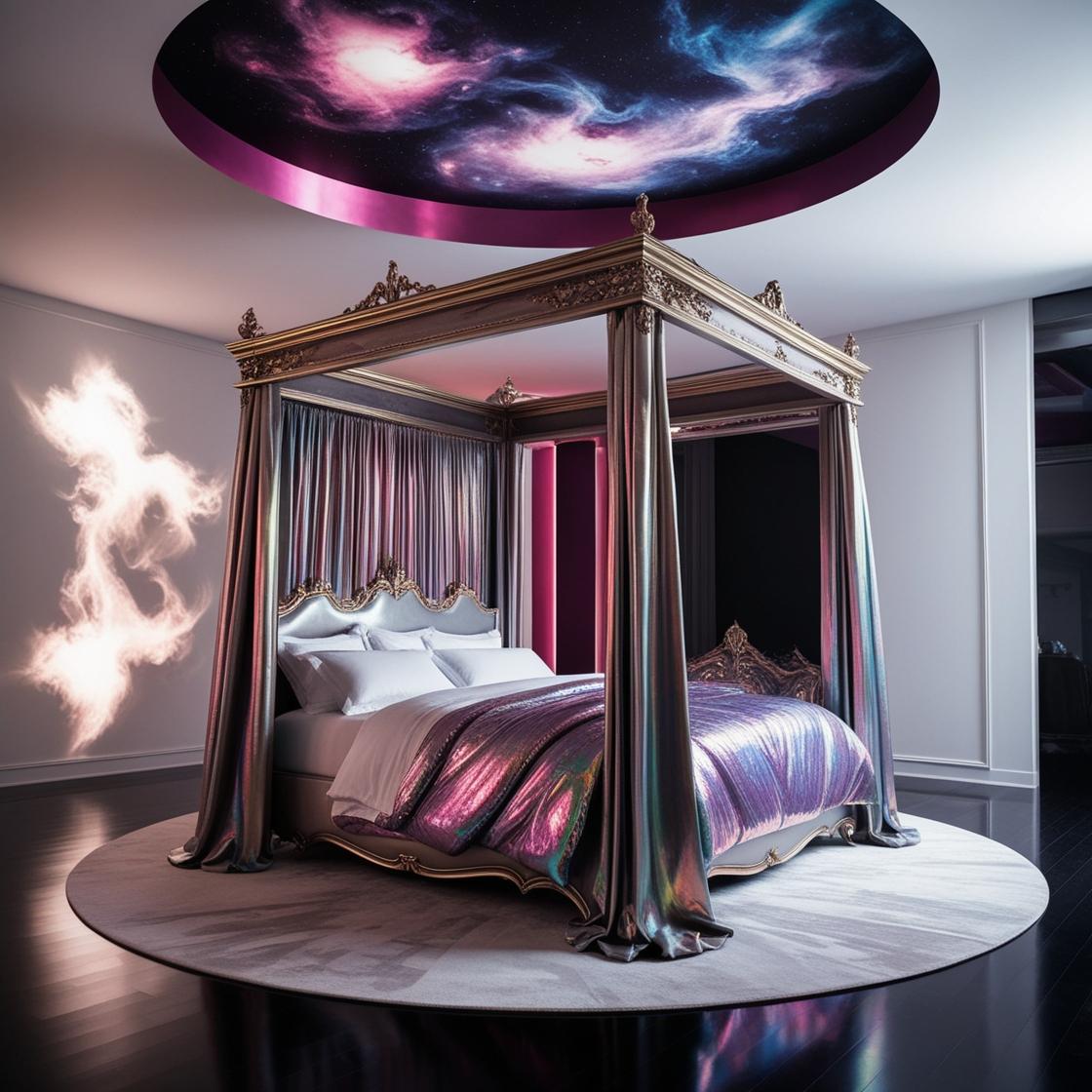 The Altera High-Rise Canopy Bed