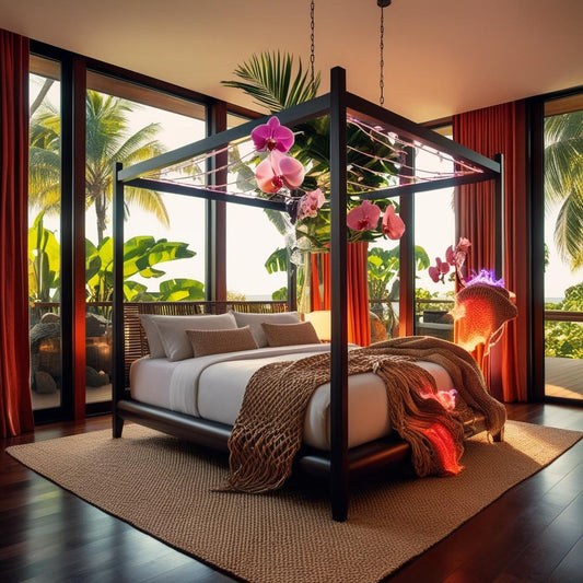 The Astra Canopy Retreat Bed