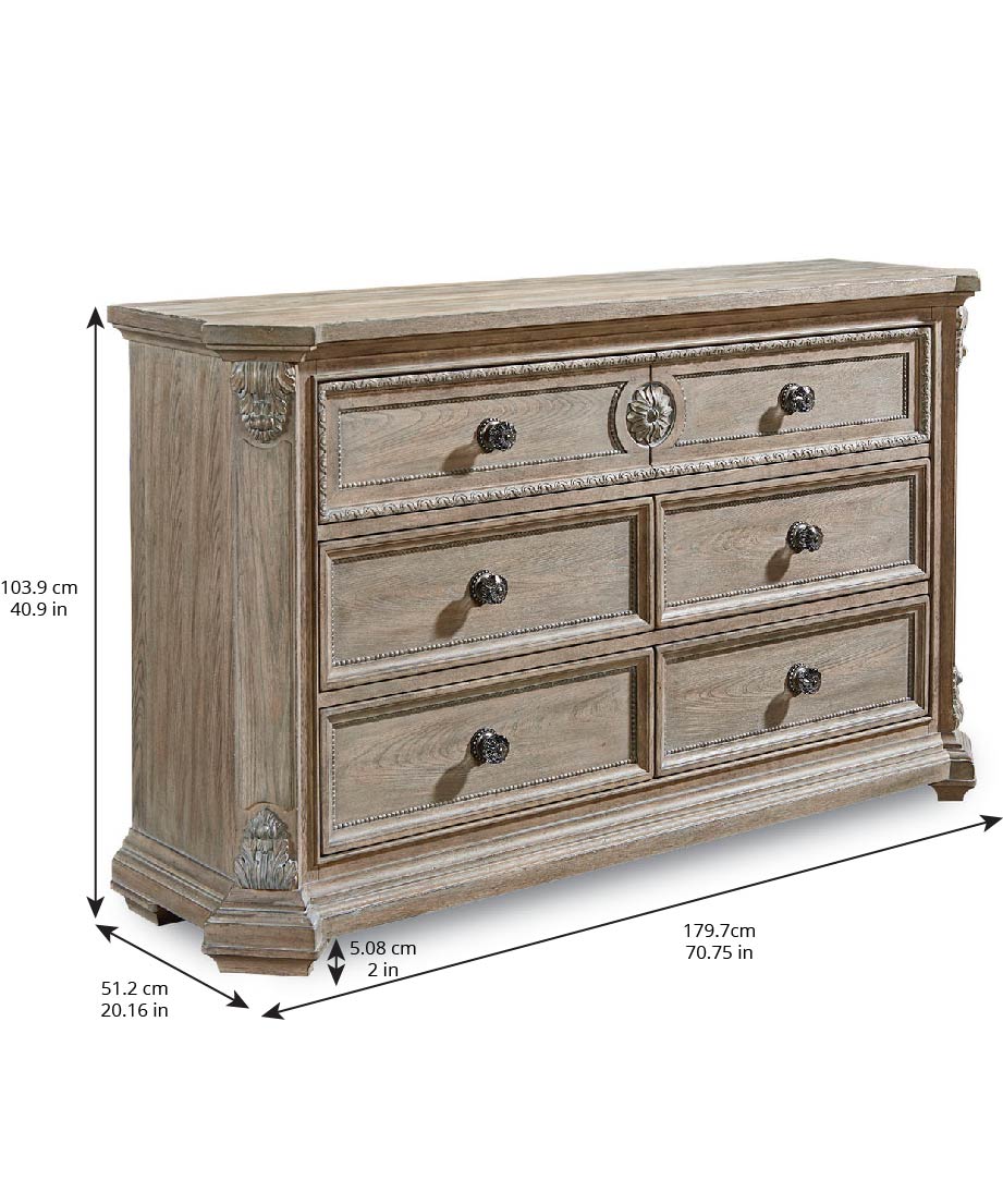 Arch Salvage-Grayson Dresser-Parch