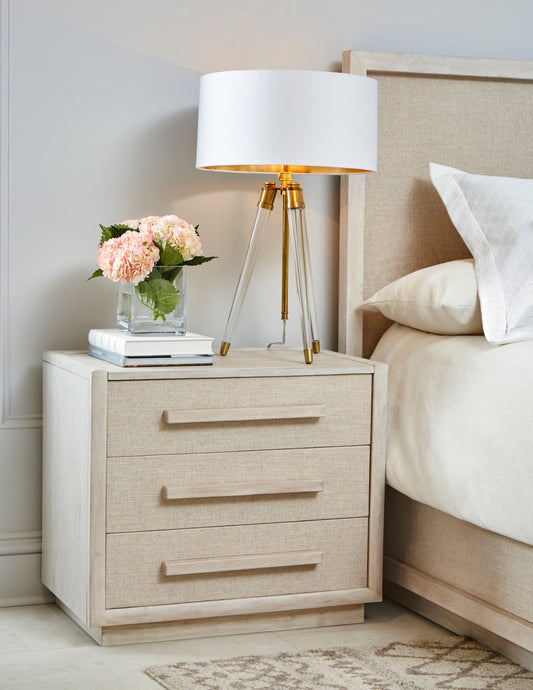Cotiere 3 Drawer Nightstand