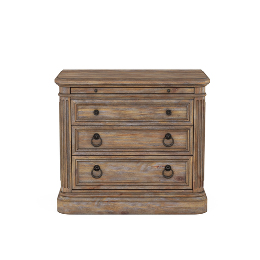 Architrave 3 Drawer Nightstand