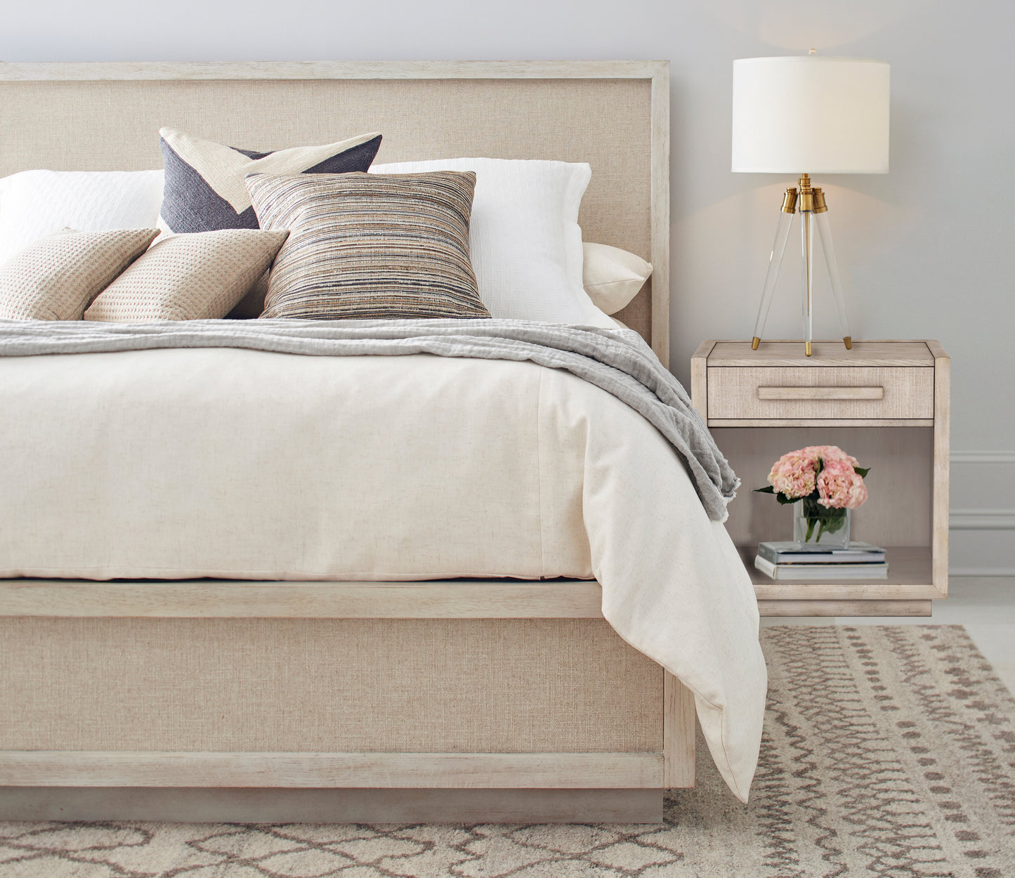 Cotiere Small Single Drawer Nightstand