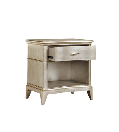 Starlite-Single Drawer Open Nightstand