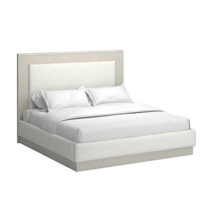 Cotiere King Upholstered Panel Bed