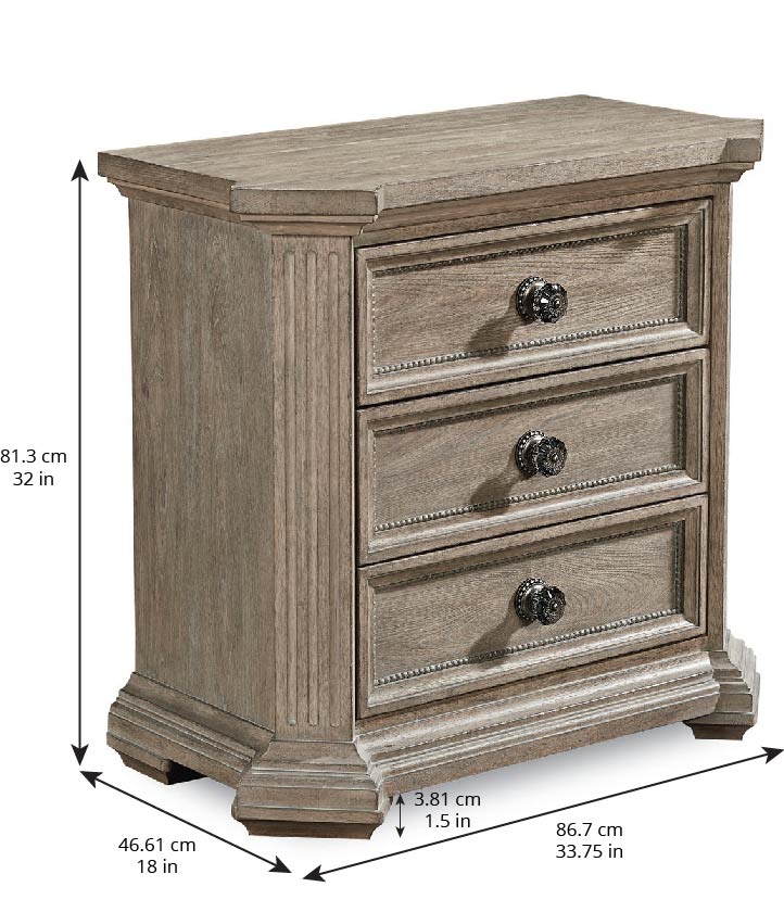 Arch Salvage-Cady Nightstand-Parch